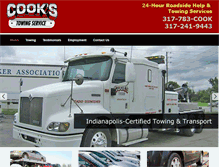 Tablet Screenshot of cookstowing.com
